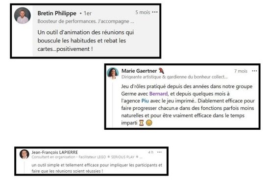 Témoignages dirigeants jeu enthousiaste