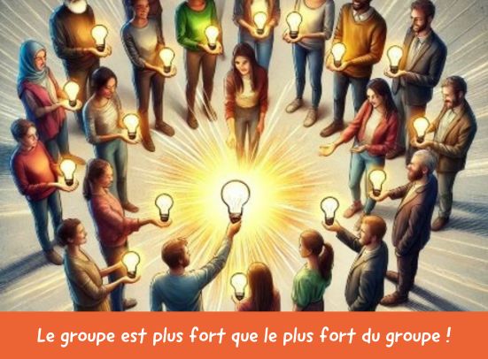 Le groupe est plus fort que le plus fort du groupe